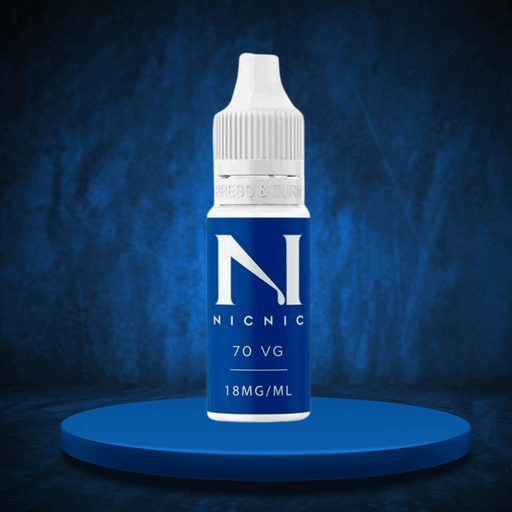 Nic Nic Flavourless Nicotine - 18mg -Shot 10ml 70VG